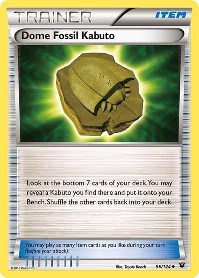 Dome Fossil Kabuto (Fates Collide)