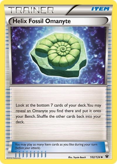 Helix Fossil Omanyte (Fates Collide)