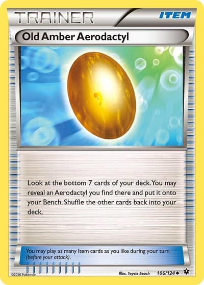 Old Amber Aerodactyl (Fates Collide)