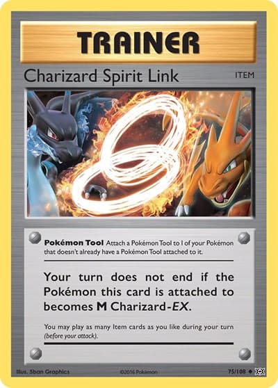 Charizard Spirit Link (Evolutions)