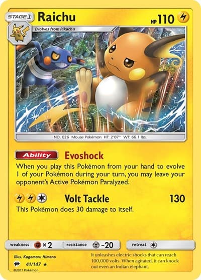 Raichu (Burning Shadows)