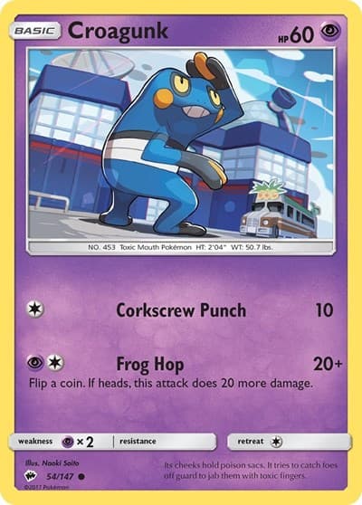 Croagunk (Burning Shadows)