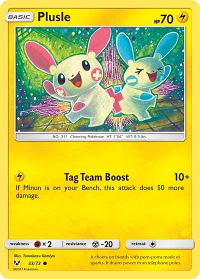 Plusle (Shining Legends)