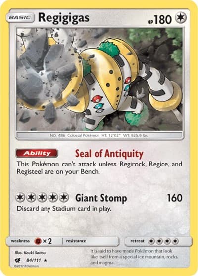 Regigigas (Crimson Invasion)