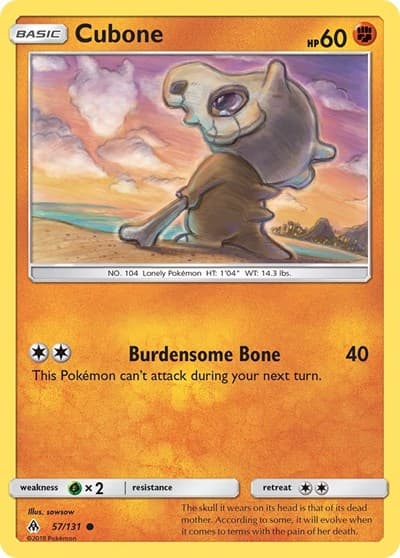Cubone (Forbidden Light)