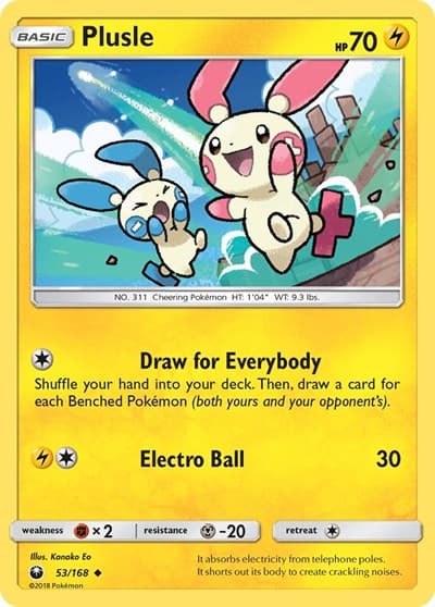 Plusle (Celestial Storm)