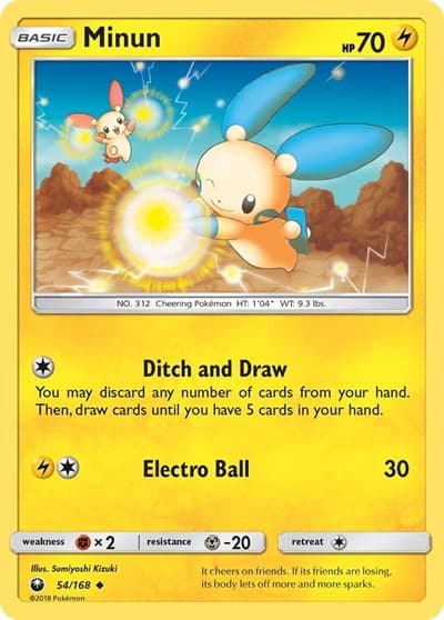 Minun (Celestial Storm)