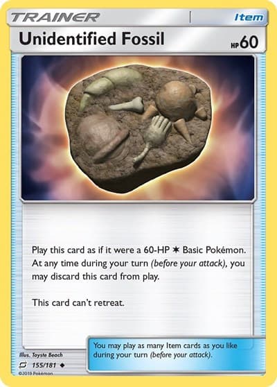 Unidentified Fossil (Team Up)