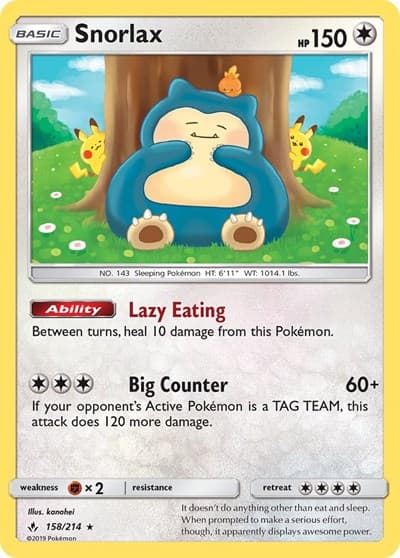 Snorlax (Unbroken Bonds)