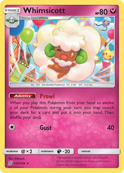 Whimsicott (Unified Minds)