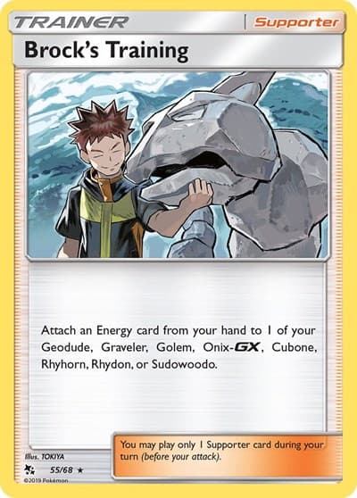 Brock's Training (Hidden Fates)