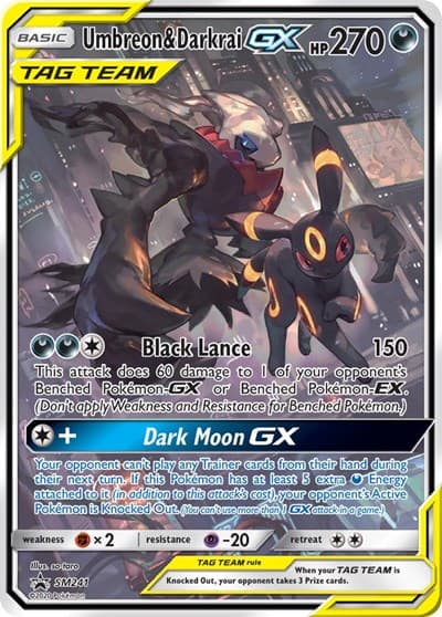 Umbreon & Darkrai-GX (SM Promos)