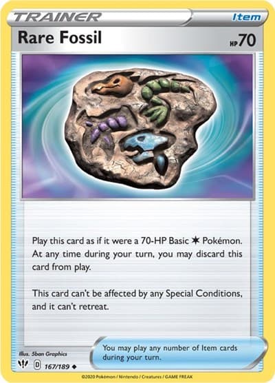 Rare Fossil (Darkness Ablaze)