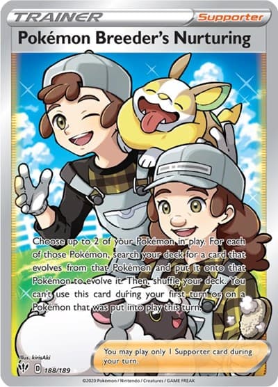 Pokémon Breeder's Nurturing (Darkness Ablaze)
