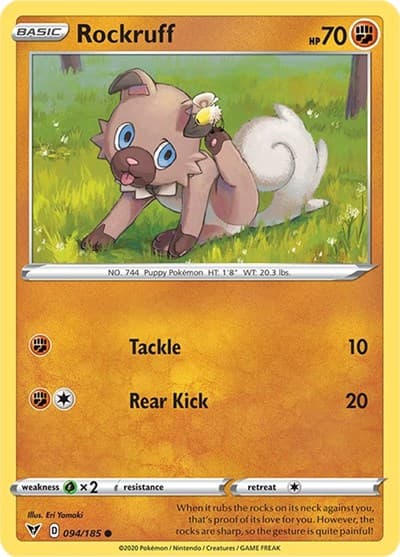 Rockruff (Vivid Voltage)