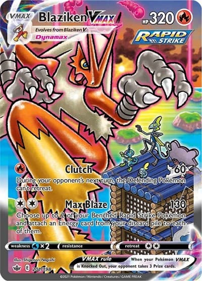 Blaziken VMAX (Chilling Reign)