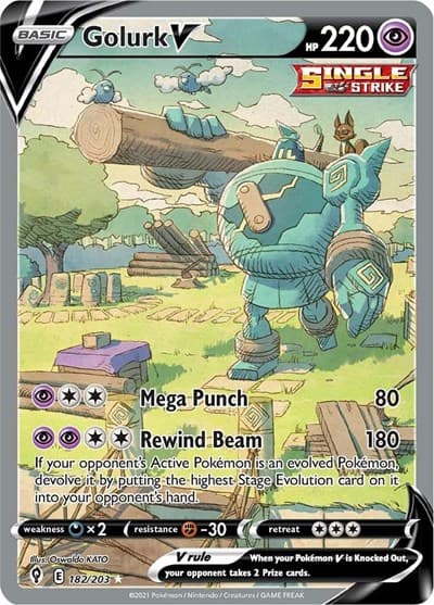 Golurk V (Evolving Skies)