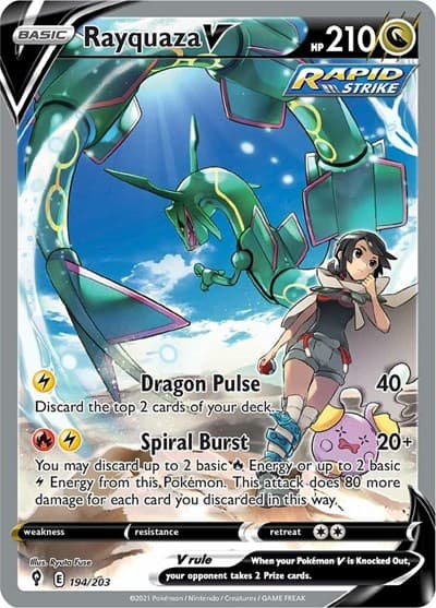 Rayquaza V (Evolving Skies)