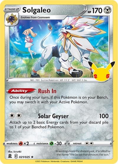 Solgaleo (Celebrations)