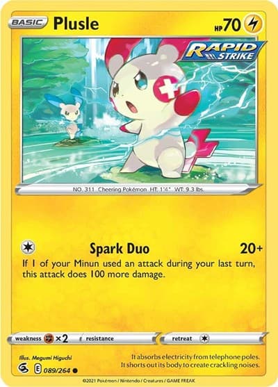 Plusle (Fusion Strike)