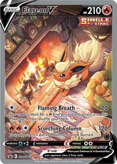 Flareon V (SWSH Promos)