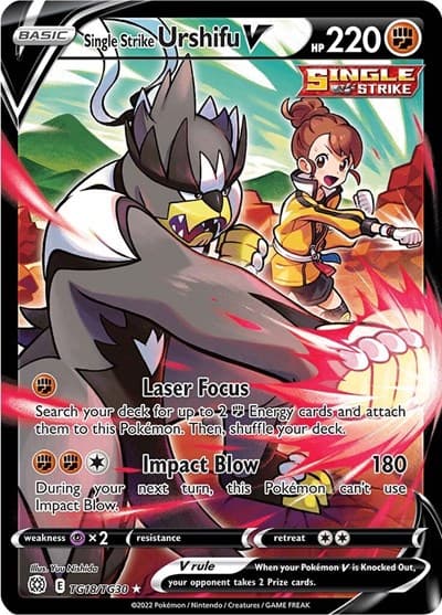 Single Strike Urshifu V (Brilliant Stars)