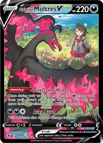 Galarian Moltres V (Astral Radiance)