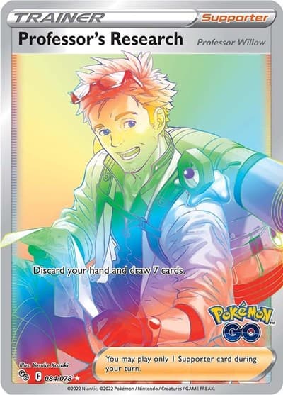Professor's Research [Professor Willow] (Pokémon GO)