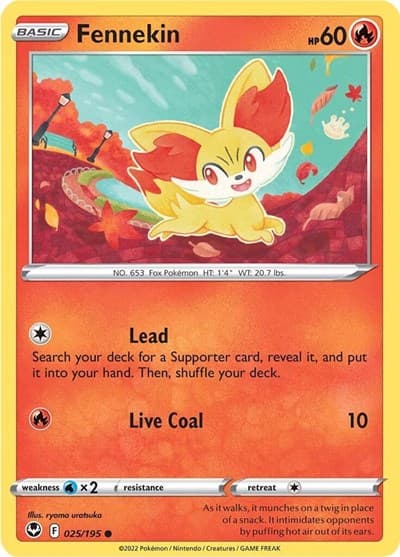 Fennekin (Silver Tempest)