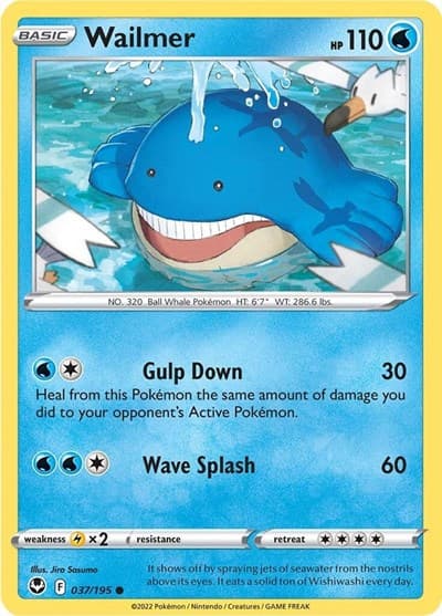 Wailmer (Silver Tempest)