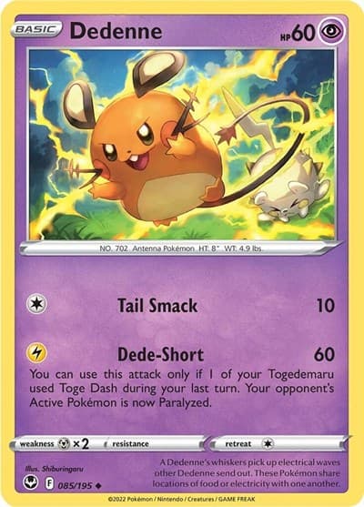 Dedenne (Silver Tempest)