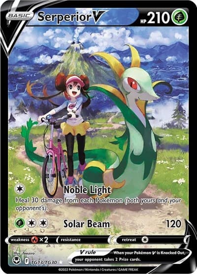 Serperior V (Silver Tempest)
