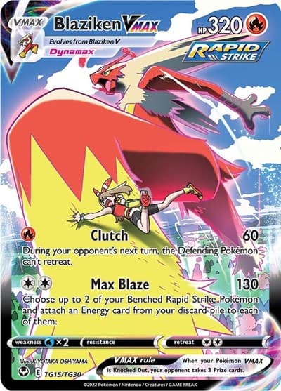 Blaziken VMAX (Silver Tempest)