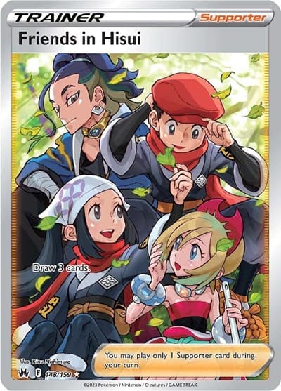 Friends in Hisui (Crown Zenith)