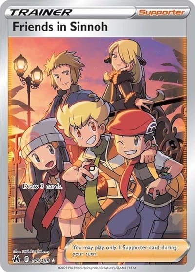 Friends in Sinnoh (Crown Zenith)