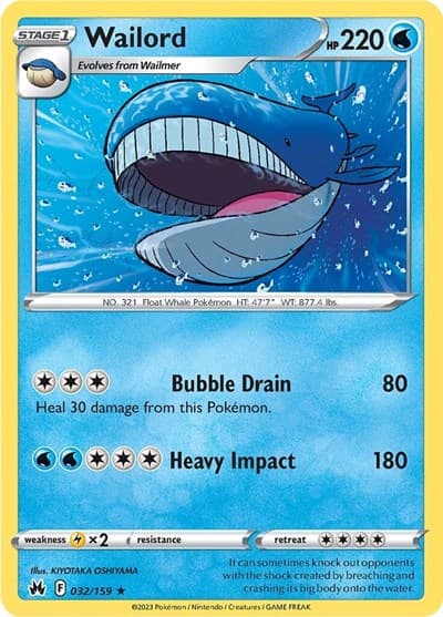 Wailord (Crown Zenith)