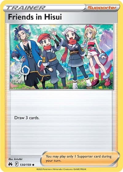 Friends in Hisui (Crown Zenith)