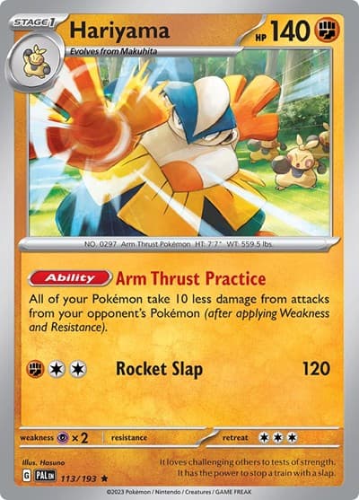Hariyama (Paldea Evolved)