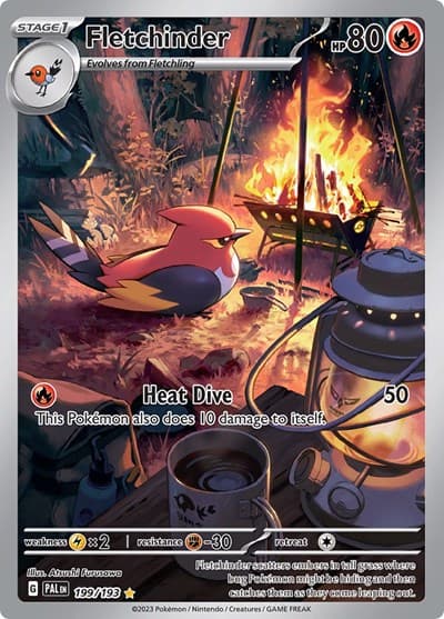 Fletchinder (Paldea Evolved)