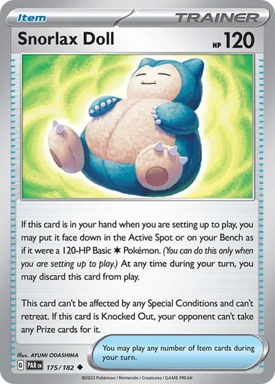 Snorlax Doll (Paradox Rift)