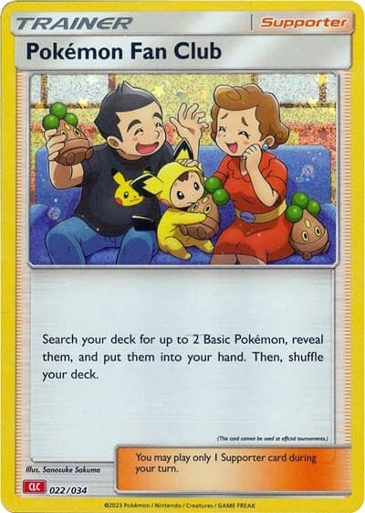 Pokémon Fan Club (TCG Classic: Charizard Deck)
