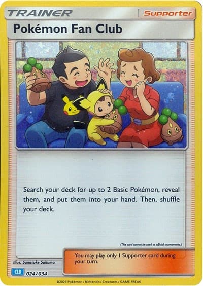 Pokémon Fan Club (TCG Classic: Blastoise Deck)
