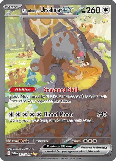 Bloodmoon Ursaluna ex (Twilight Masquerade)