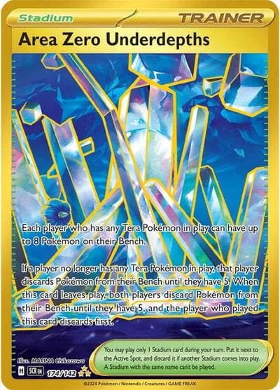 Area Zero Underdepths (Stellar Crown)
