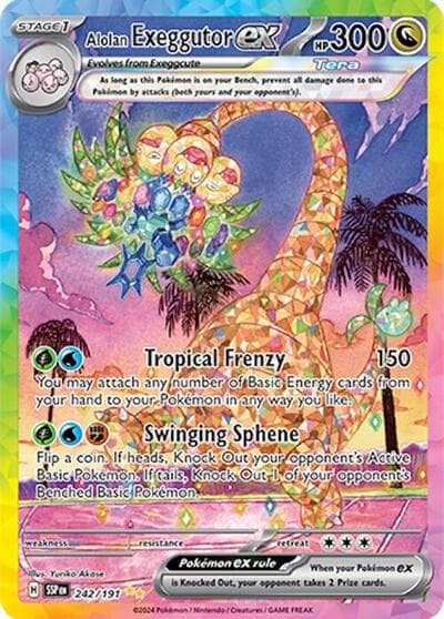 Alolan Exeggutor ex (Surging Sparks)