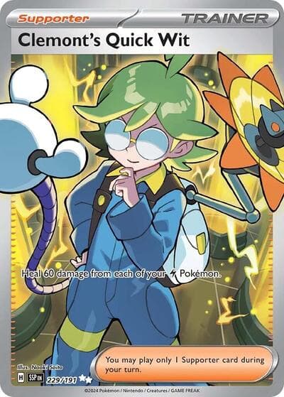 Clemont's Quick Thinking (Surging Sparks)