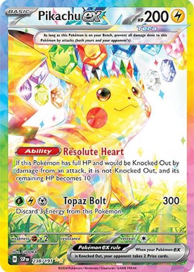 Pikachu ex (Surging Sparks)