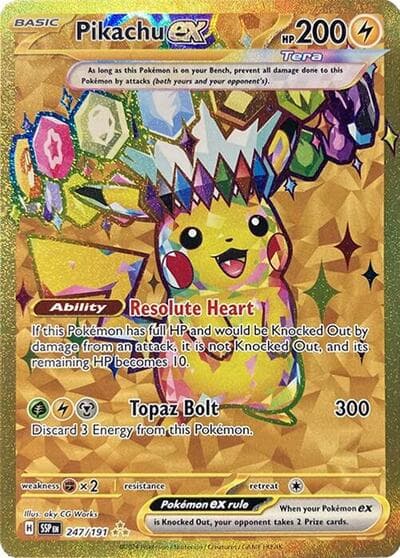 Pikachu ex (Surging Sparks)