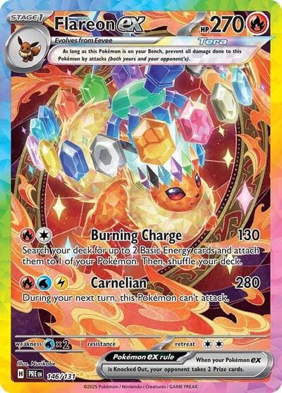 Flareon ex (Prismatic Evolutions)