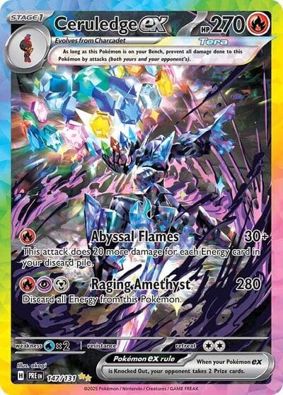 Ceruledge ex (Prismatic Evolutions)